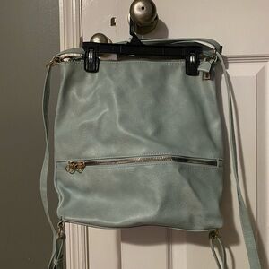 Blue backpack/shoulder bag